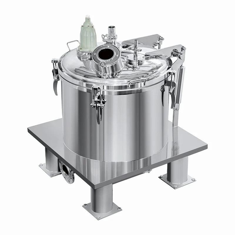 Flat Plate Top Discharge Centrifuge